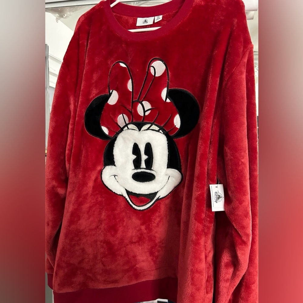 Disney Red Minnie Mouse Sweater